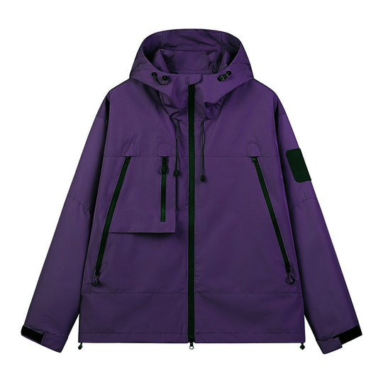 Damen vielseitige Outdoor-Jacke mit verstellbarem Kapuzensystem und innovativen Belüftungslösungen EB