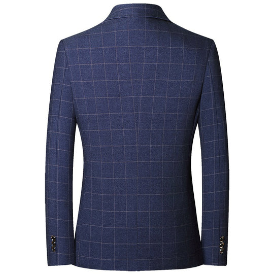 Herren Slim-Fit Sakko aus leichtem Mischgewebe mit Struktur EB