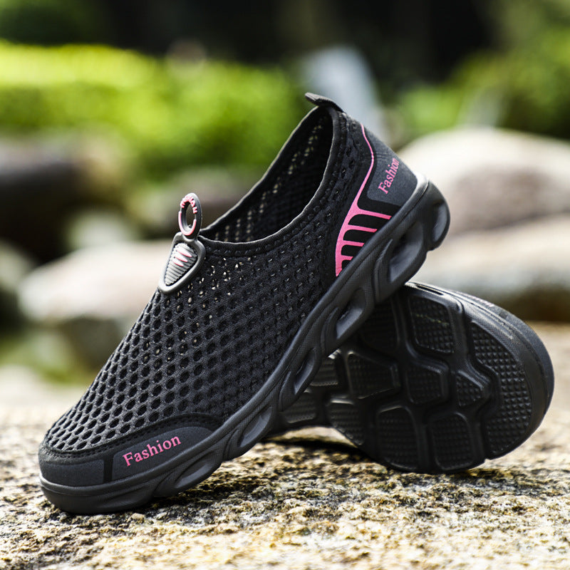 Damen Atmungsaktive Freizeitschuhe mit flexiblem Mesh-Obermaterial EB
