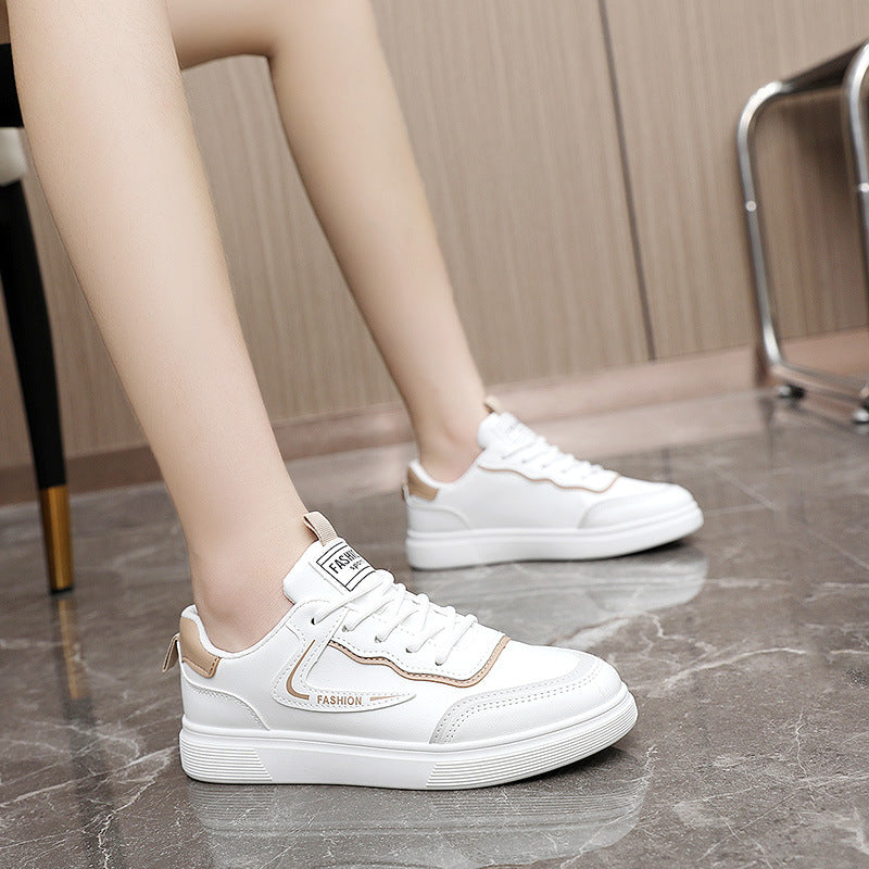 Damen Sportliche Sneakers mit atmungsaktiver Obermaterialstruktur und stoßdämpfendem Sohlenprofil EB