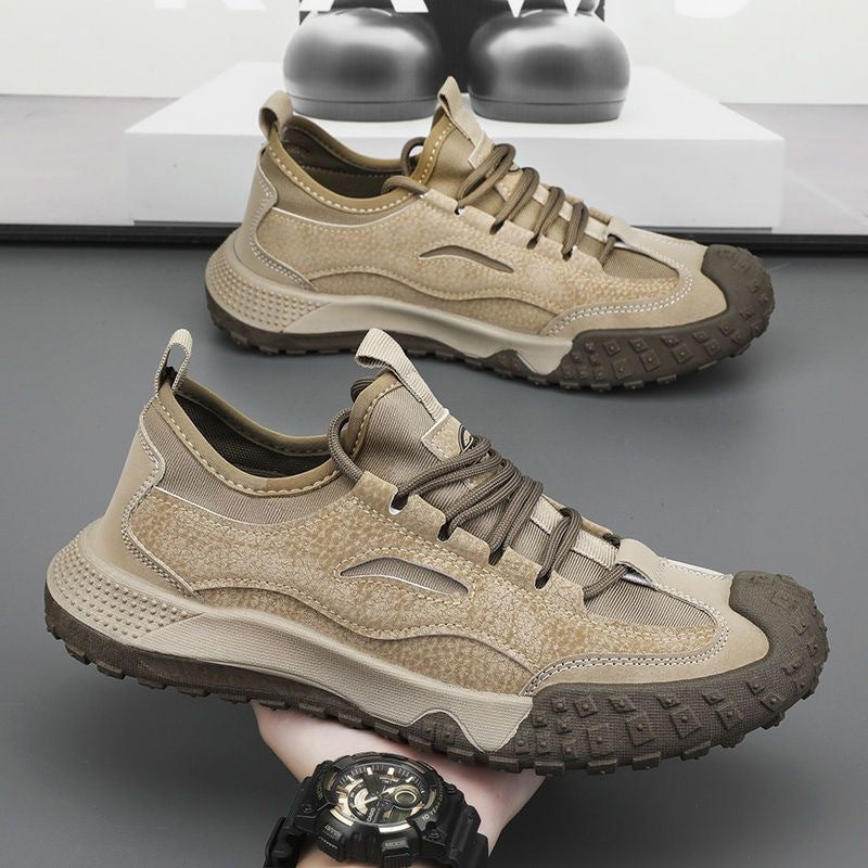 Damen Sportliche Outdoor Sneakers mit stoßdämpfender Sohle und strapazierfähigem Obermaterial EB
