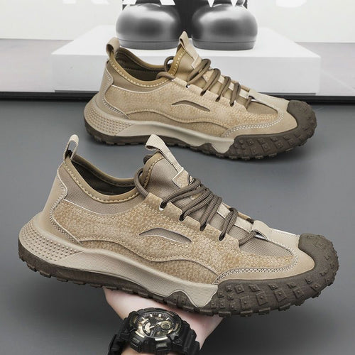 Damen Sportliche Outdoor Sneakers mit stoßdämpfender Sohle und strapazierfähigem Obermaterial EB