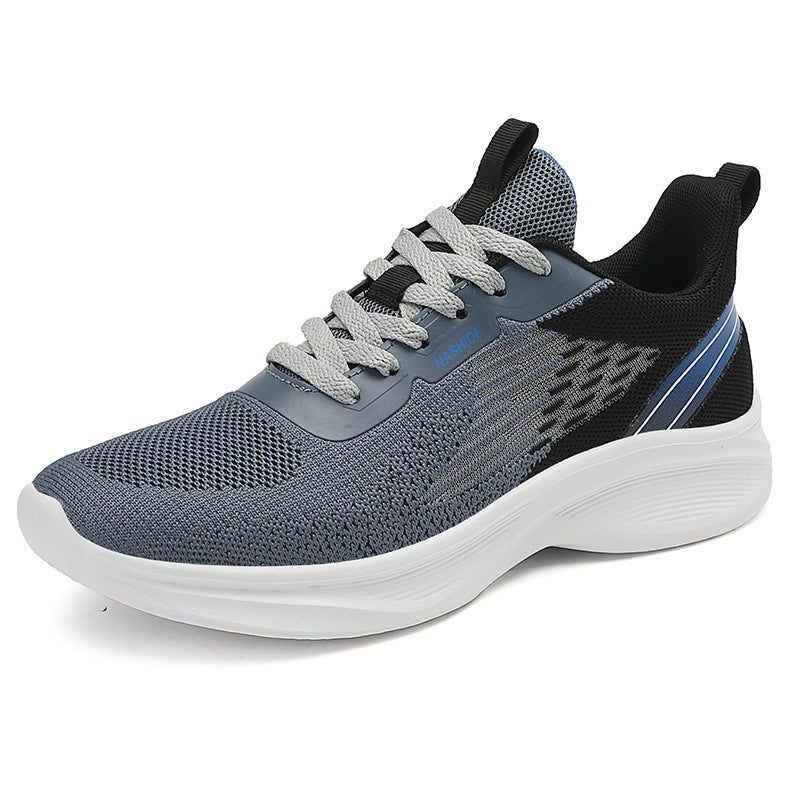 Herren nan leichte atmungsaktive Laufschuhe mit dämpfender Zwischensohle aus Memoryschaum und gestricktem Obermaterial EB
