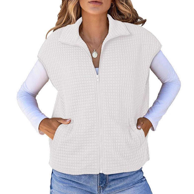 Damen Quilted Weste mit komfortabler Passform EB