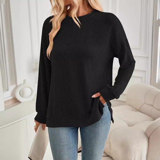 Damen lässiger Strickpullover EB