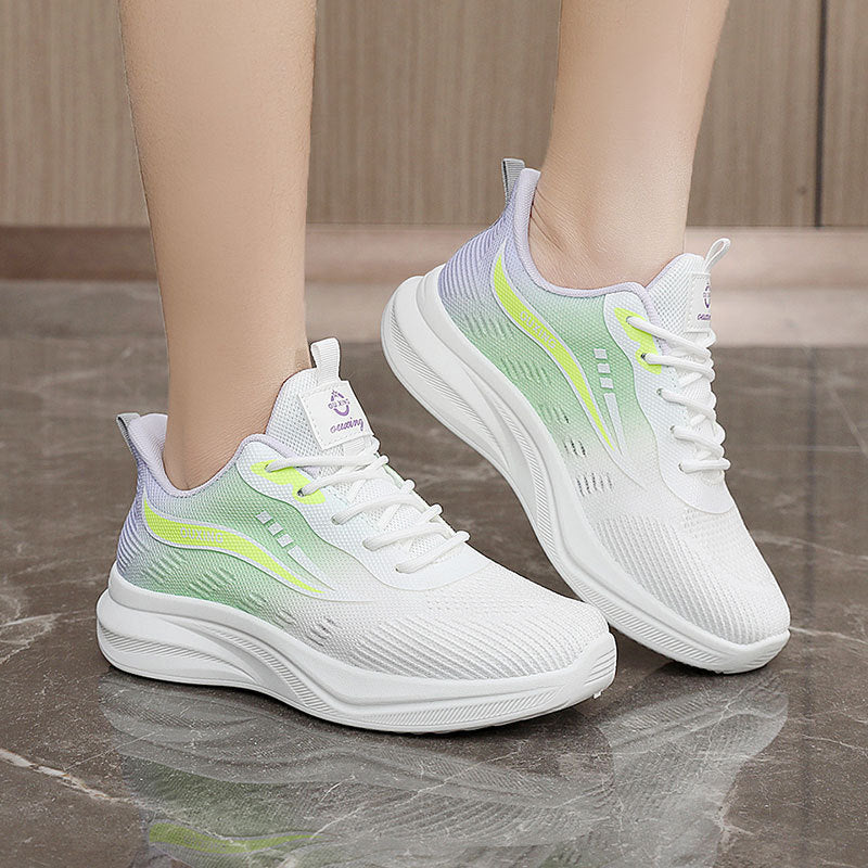 Damen Sportliche Leichtgewicht Sneakers EB