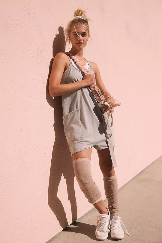 Damen Sportliches Freizeitkleid mit großzügigen Taschen EB