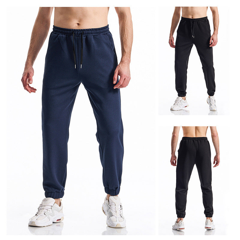 Herren bequeme Sporthose mit elastischem Bund und modernen Seitentaschen EB