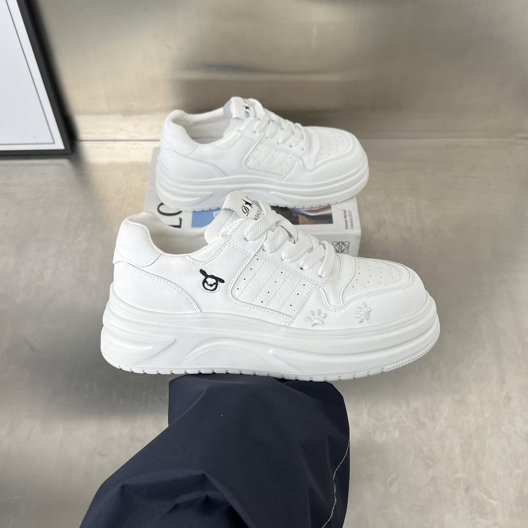 Damen Plattform Sneaker mit dämpfender Sohle und atmungsaktivem Obermaterial EB