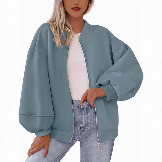 Damen modische Oversized-Jacke EB