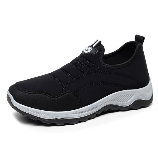 Damen Bequeme Slip-On Laufschuhe EB