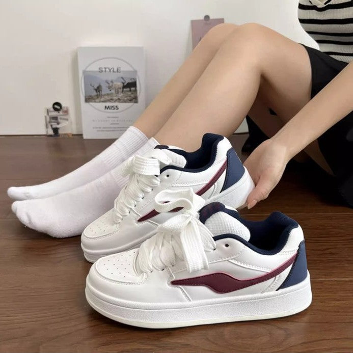 Damen Sportliche Sneakers mit strapazierfähigem Obermaterial und atmungsaktiver Sohle EB