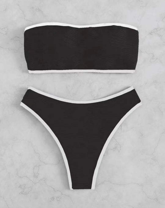 Damen Bandeau Bikini mit bequemer Passform EB