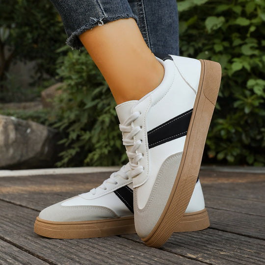 Damen Sneakers im sportlich-eleganten Stil mit gepolsterter Laufsohle EB