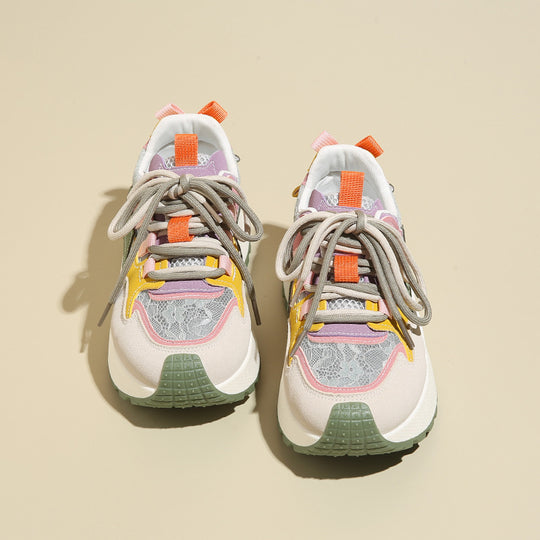 Damen Sportliche Sneaker mit atmungsaktiver Mesh-Oberfläche und innovativem Dämpfungssystem EB