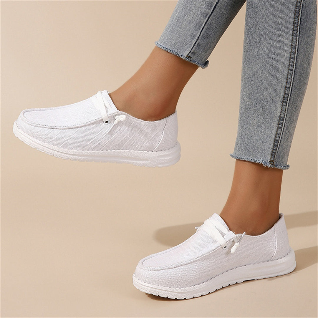 Damen Bequeme Slip-On Schuhe mit atmungsaktivem Obermaterial EB