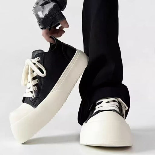 Damen Plateau Sneakers mit bequemer Dämpfung und trendigem Design EB