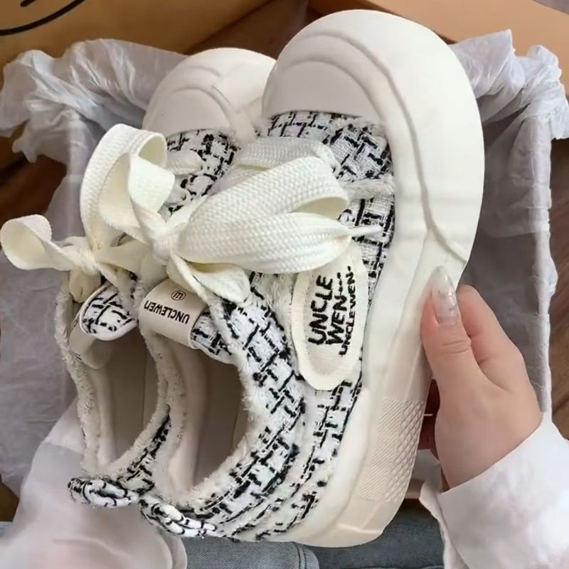Damen Bequeme Sneakers mit kuscheligem Innenfutter und trendigem Design EB