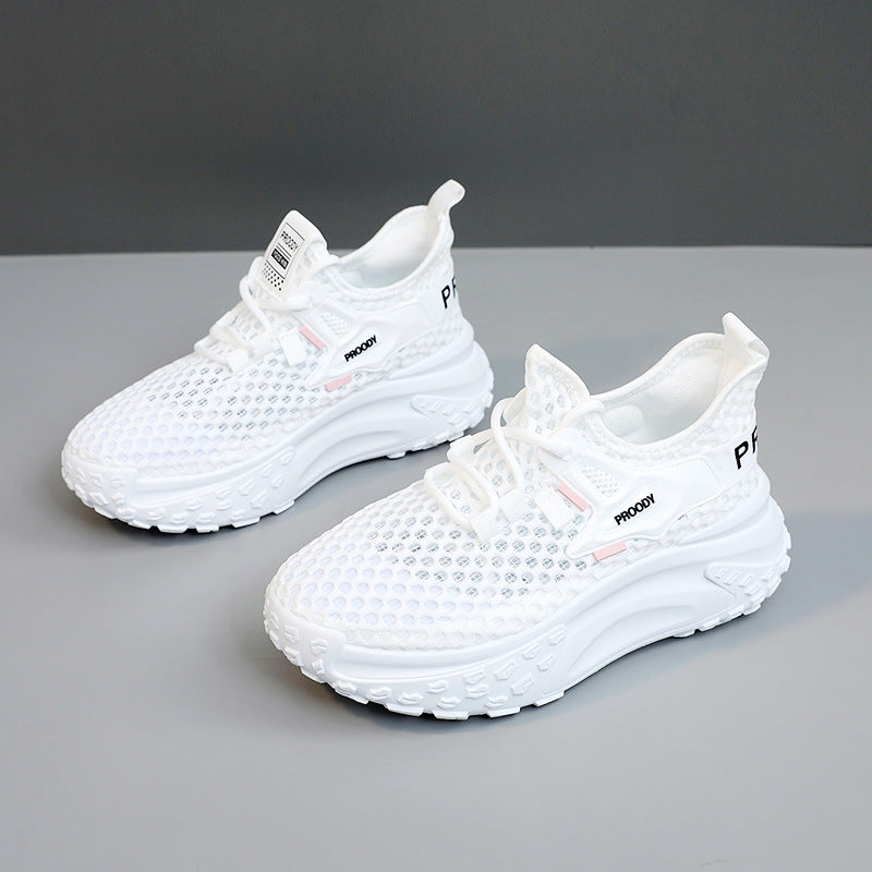 Damen Atmungsaktive Laufschuhe mit stoßdämpfender Sohle und flexiblem Obermaterial EB