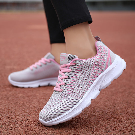 Damen Atmungsaktive Laufschuhe mit flexibler Sohle und stoßdämpfender Technologie EB