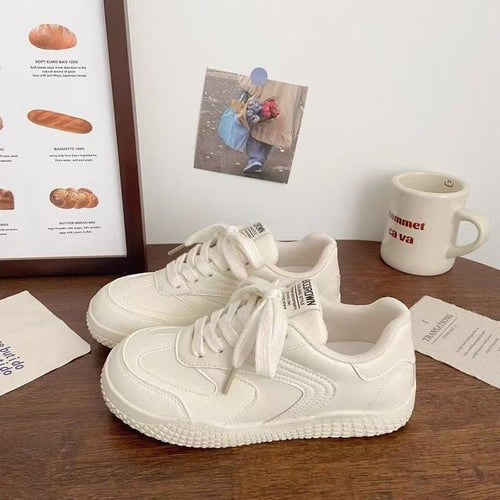Damen Sportliche Sneakers mit dämpfender Sohle und atmungsaktiver Mesh-Oberfläche EB