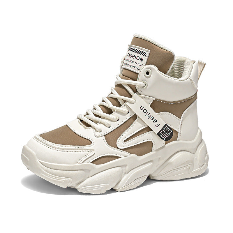 Damen Sportliche High-Top Sneakers mit innovativem Sohlenprofil und atmungsaktivem Obermaterial EB