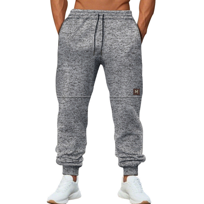 Herren Sportliche Sweatpants mit atmungsaktiver Struktur und elastischem Bund EB