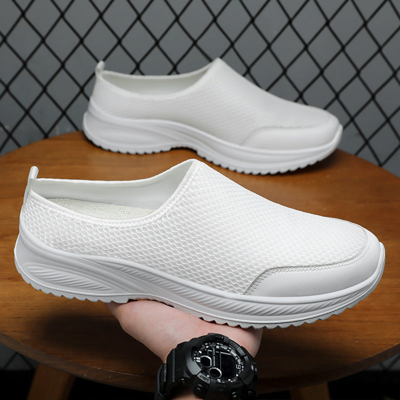 Damen Atmungsaktive Slip-On Freizeitschuhe mit flexiblem Material EB