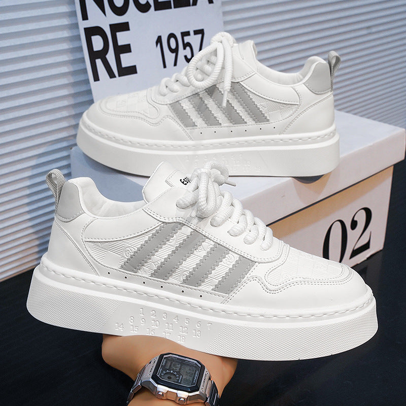 Damen Modische Plateau Sneakers mit einzigartigem Design und hochwertigem Obermaterial EB