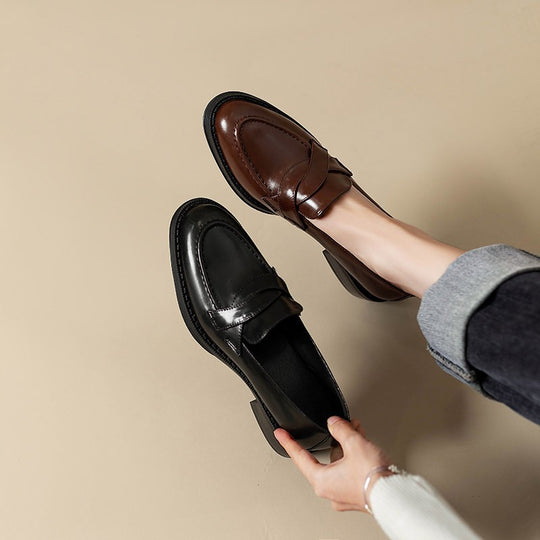 Damen Elegante Slipper mit modischer Schnallenverzierung und komfortablem Fußbett EB