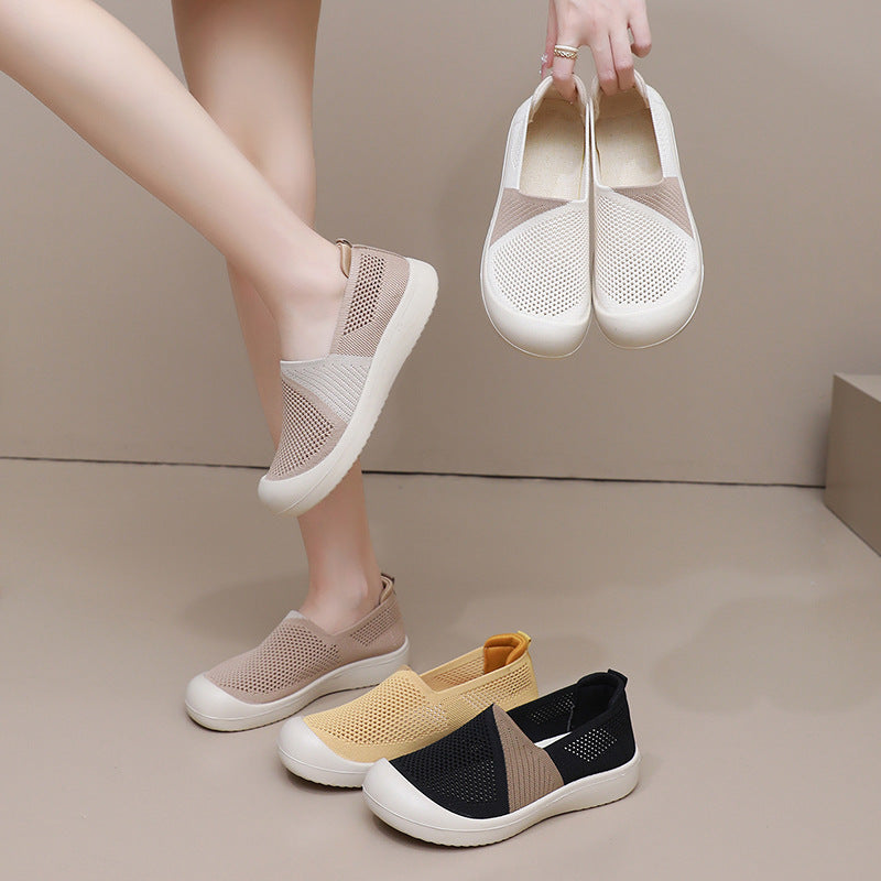 Damen Atmungsaktive Freizeitschuhe mit flexiblem Fußbett EB