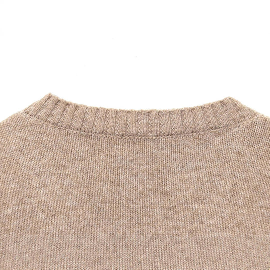 Damen gemütlicher V-Ausschnitt Pullover EB