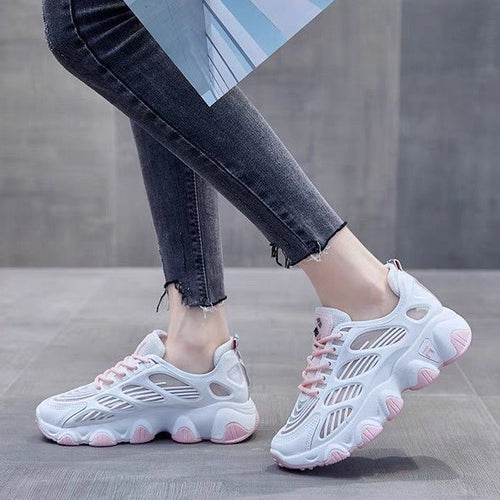 Damen Sportschuhe mit atmungsaktivem Obermaterial und rutschfester Sohle EB