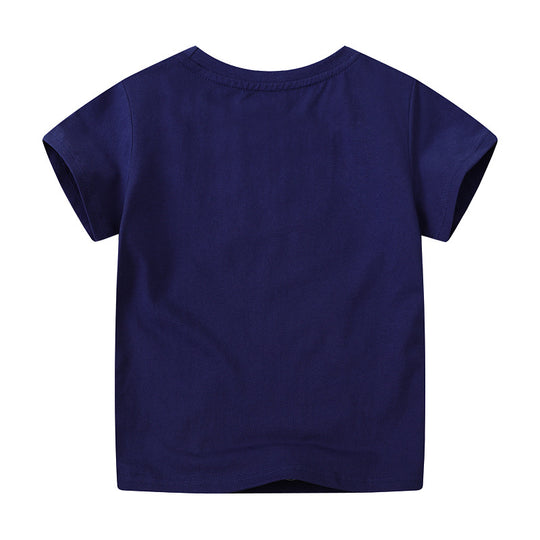 Jungen T-Shirt mit kreativem Weltraummotiv EB