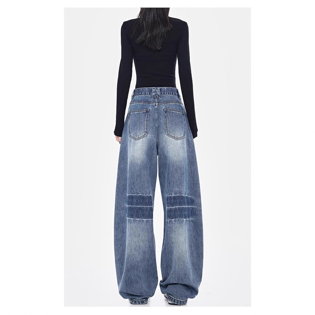 Damen Oversize Jeanshose EB