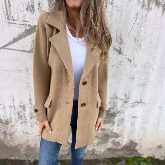 Damen schicker Wollmantel EB