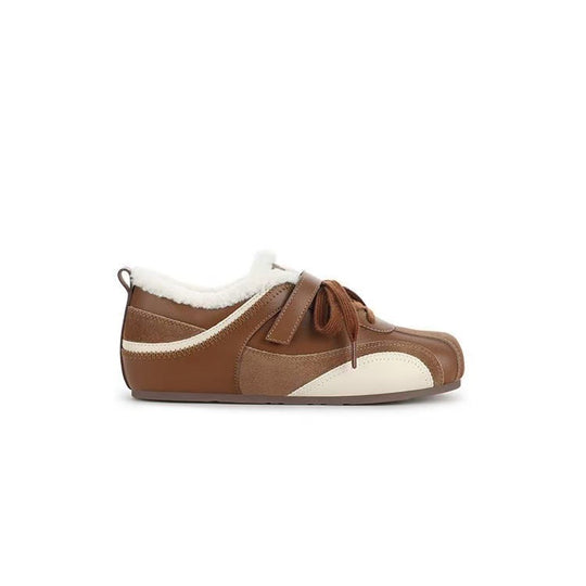 Damen Schnür-Sneaker mit kuscheligem Innenfutter und sportlichem Design EB