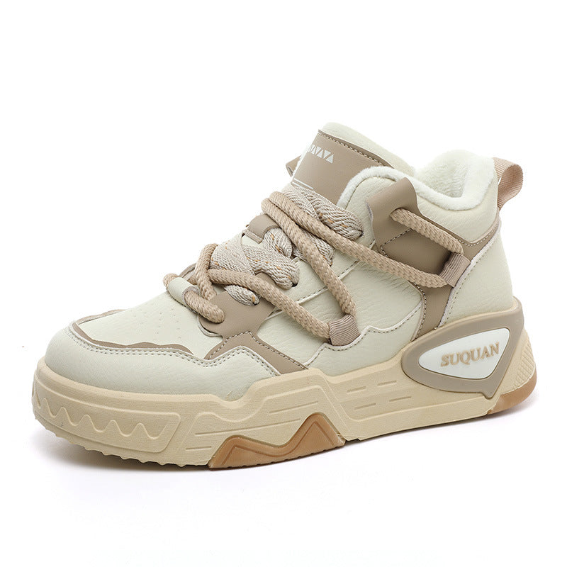 Damen High-Top Sneakers mit ergonomischem Dämpfungssystem und modischem Design EB