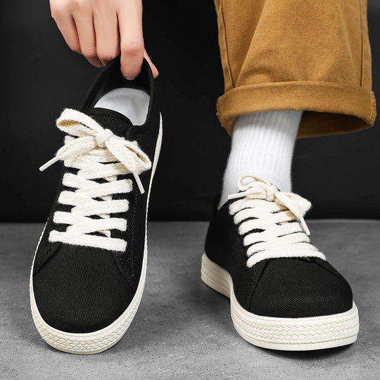 Damen Freizeitliche Canvas Sneakers EB