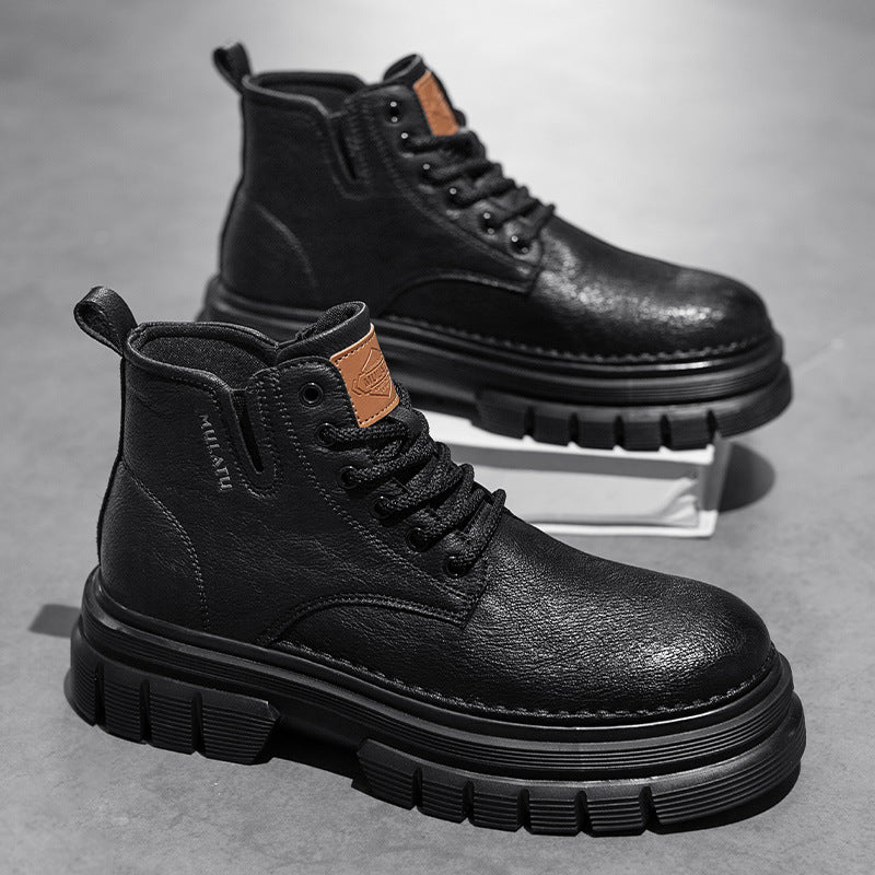 Damen robuste Schnürboots mit rutschfester und dämpfender Sohle EB