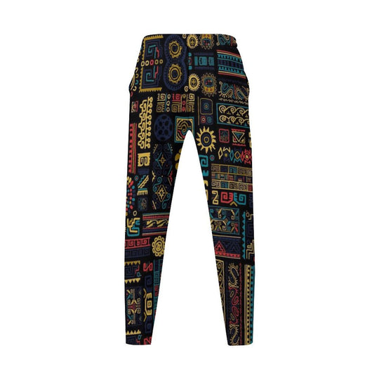 Damen Trendige Jogginghose mit bunten Mustern EB