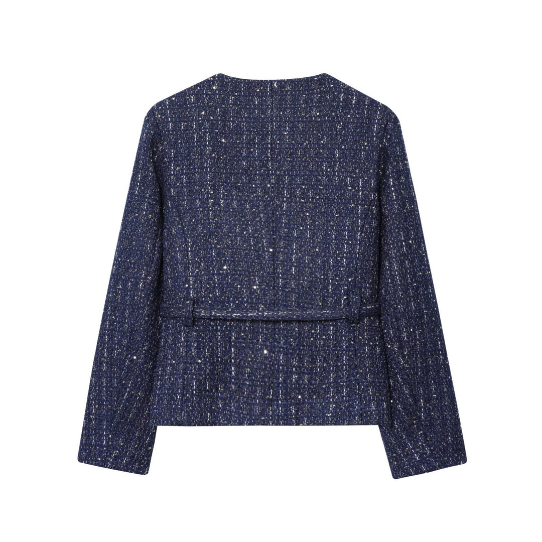 Damen trendige tweed Jacke EB