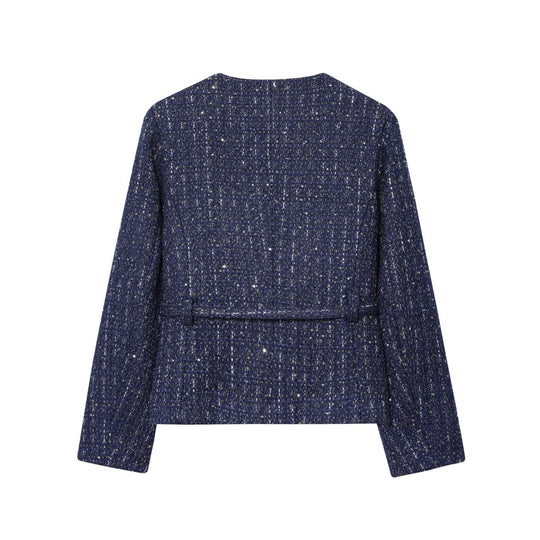 Damen trendige tweed Jacke EB