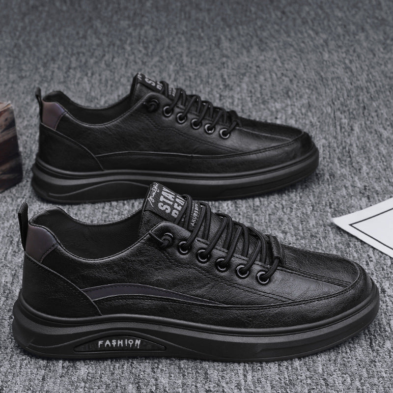 Damen Sportliche Sneakers aus hochwertigem Kunstleder mit dämpfender Sohle EB