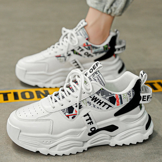 Damen Sportliche Sneakers mit modischem Grafiken-Design und optimierter Dämpfung EB
