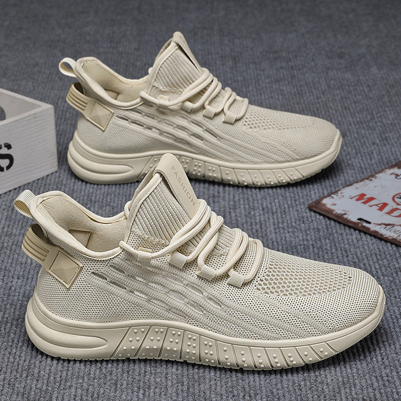 Damen Hochwertige Freizeitsneaker mit atmungsaktiver Mesh-Oberfläche und rutschfester Sohle EB
