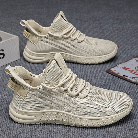 Damen Hochwertige Freizeitsneaker mit atmungsaktiver Mesh-Oberfläche und rutschfester Sohle EB