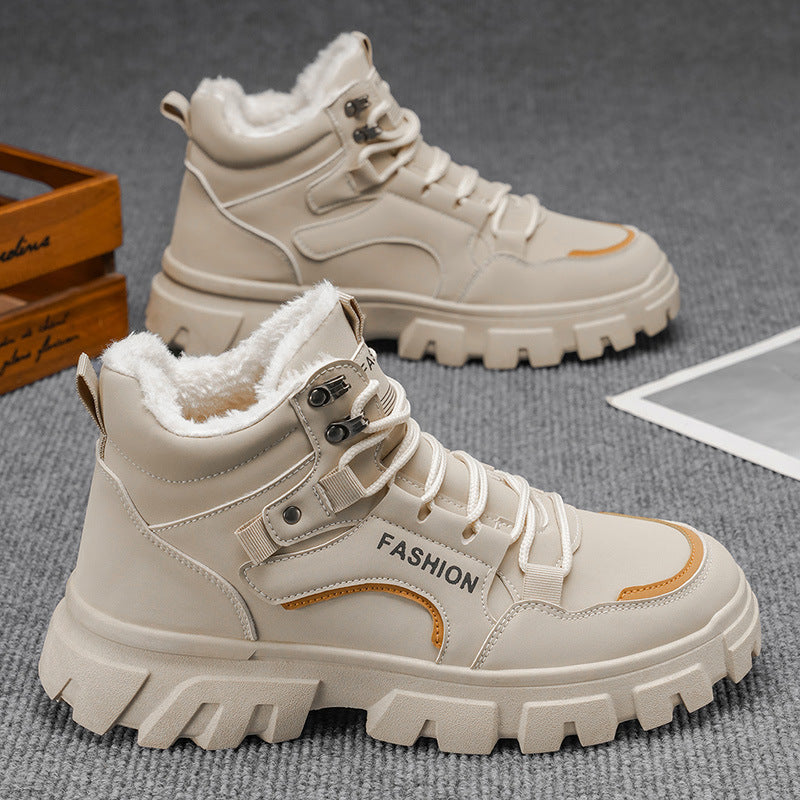 Damen hohe Winterstiefel mit isolierendem Innenfutter und rutschfester Sohle EB