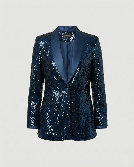 Damen Glitzernder Blazer EB
