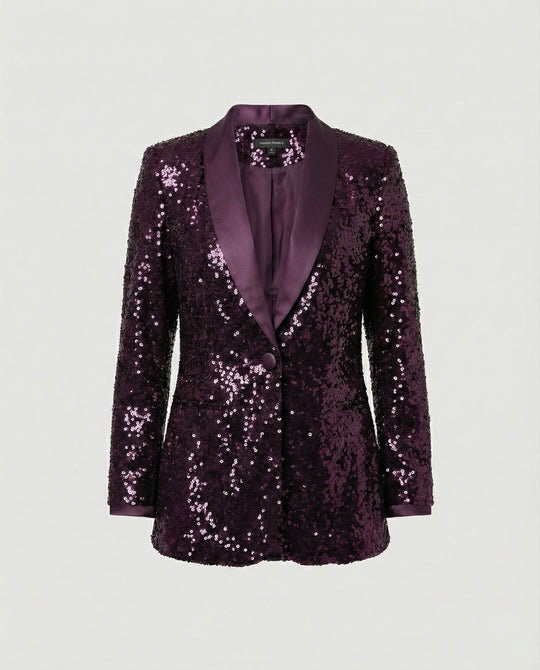 Damen Glitzernder Blazer EB